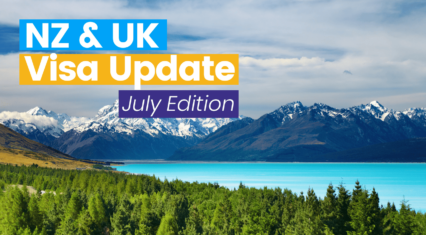 July Update: NZ & UK Working Holiday Visas