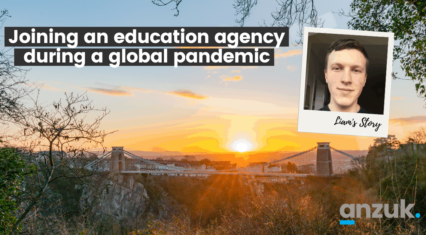 Liam’s story: Joining anzuk during a global pandemic
