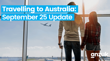 Travelling to Australia – September 25 Update