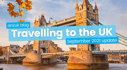Travelling to the UK: September 2021 update   