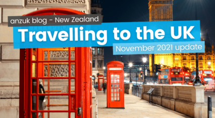 Travelling to the UK from New Zealand