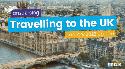 Travelling to the UK: January 2022 Update