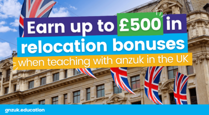 Earn up to £500 in relocation bonuses when working with anzuk in the UK