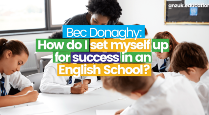 How do I set myself up for success in an English school?