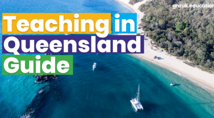Teaching in Queensland with anzuk Guide!