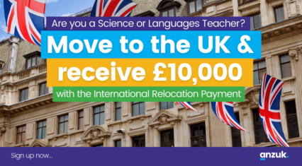 Move to the UK & receive  £10,000+ with the International Relocation Payment